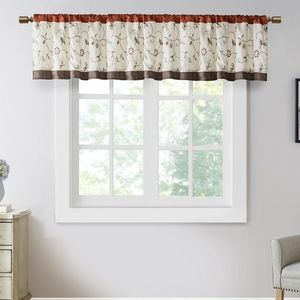 🆕️ Madison Park Serene Embroidered Window Valance